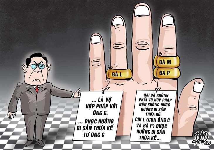 Rắc rối vụ kiện một ông, ba bà - Ảnh 1. Rắc rối vụ kiện một ông, ba bà - Ảnh 1.