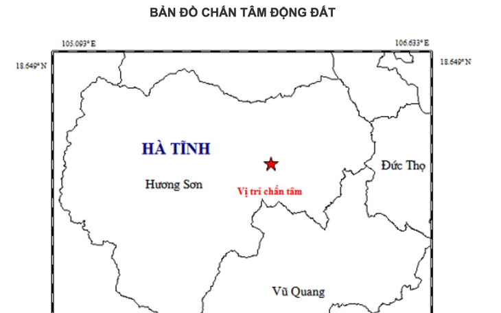 Động đất trong đêm, dân nghĩ ‘xe lu chạy rung nhà’