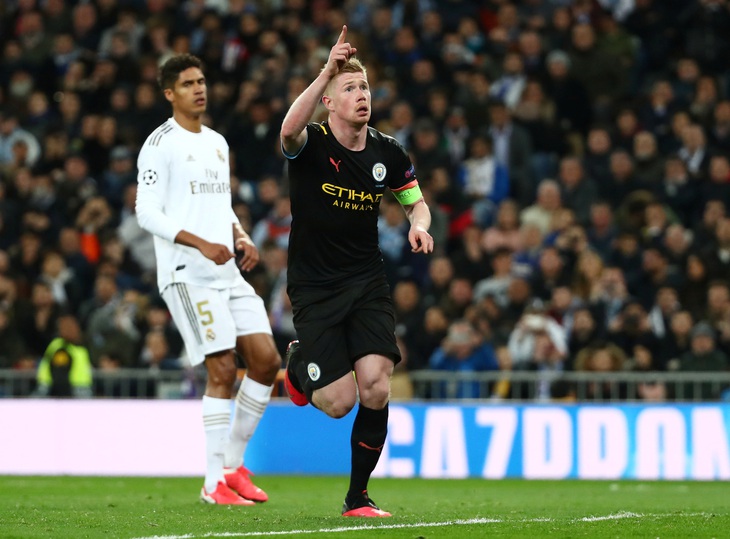 De Bruyne hóa thánh, Man City thắng ngược Real Madrid tại Bernabeu - Ảnh 2.