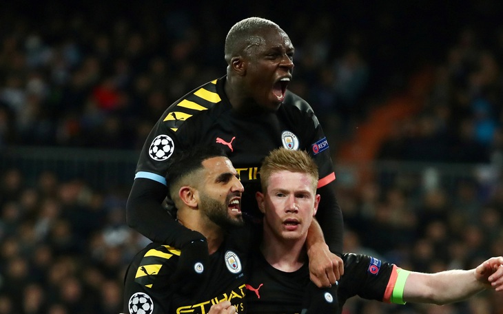 De Bruyne "hóa thánh", Man City thắng ngược Real Madrid tại Bernabeu