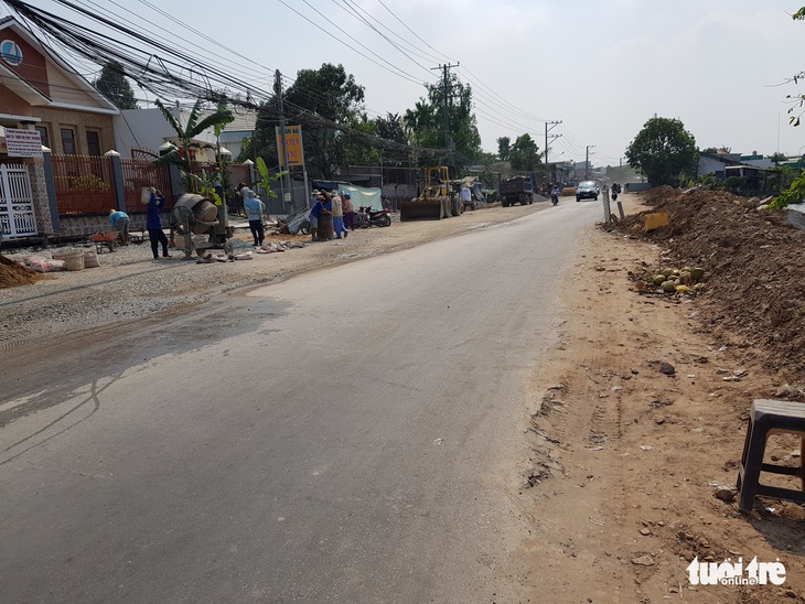 Long Xuyên: sắp đền bù để hoàn thành tỉnh lộ 943 - Ảnh 1.