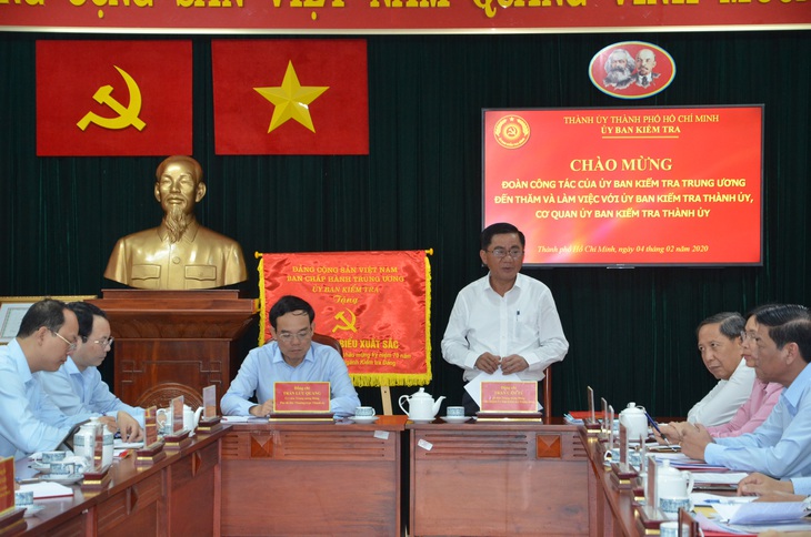 Đoàn công tác Ủy ban Kiểm tra trung ương làm việc với TP.HCM - Ảnh 1. Đoàn công tác Ủy ban Kiểm tra trung ương làm việc với TP.HCM - Ảnh 1.