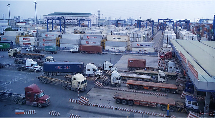 Kỳ vọng sản lượng hàng Trung Quốc về TP.HCM hồi phục trong tháng 3 - Ảnh 1. Kỳ vọng sản lượng hàng Trung Quốc về TP.HCM hồi phục trong tháng 3 - Ảnh 1.
