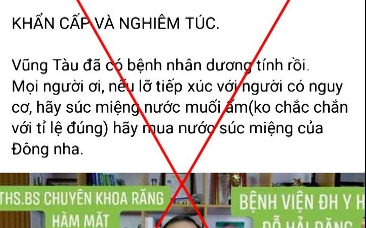 Vũng Tàu chưa ai nhiễm COVID-19 nhưng hàng chục chủ Facebook tung tin giả