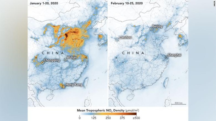 Trung Quốc giảm ô nhiễm nhờ... các biện pháp ngăn corona - Ảnh 1.