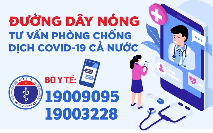 Đường dây nóng tư vấn COVID-19 của 63 tỉnh thành