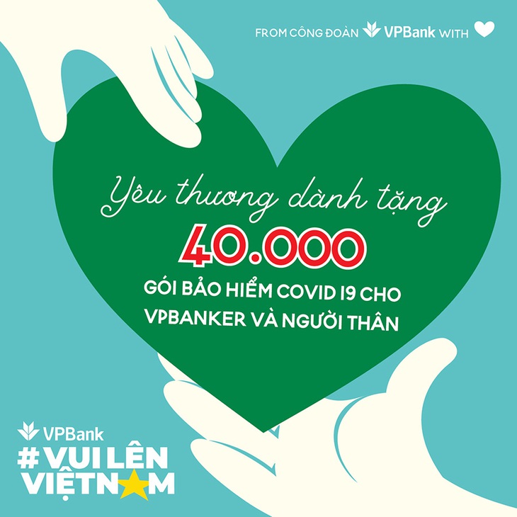 VPBank tặng bảo hiểm Anti - COVID cho 40.000 người - Ảnh 1.