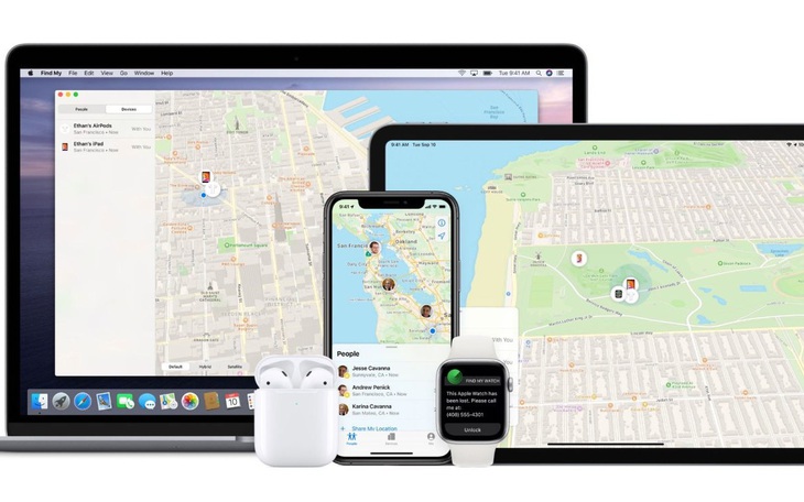 Cuộc truy lùng hi hữu 2 tên trộm xe hơi qua ứng dụng Find My trên iPad