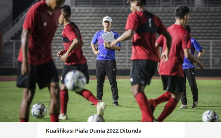 PSSI xác nhận trận Việt Nam gặp Indonesia dời sang tháng 11 - Ảnh 2.