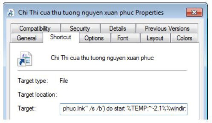 Email mạo danh thông báo của Thủ tướng về dịch COVID-19 để phát tán mã độc - Ảnh 1.