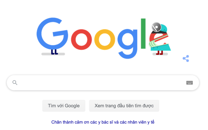 Google khởi xướng tuần lễ tri ân người đầu tuyến chống dịch COVID-19