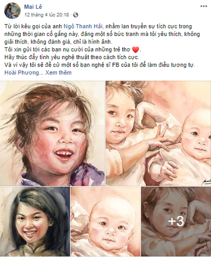 Thách thức 7 ngày nghệ thuật cho Facebook đầy ắp nụ cười - Ảnh 2. Thách thức 7 ngày nghệ thuật cho Facebook đầy ắp nụ cười - Ảnh 2.