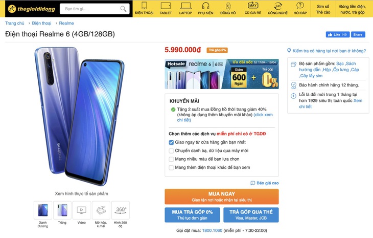 Sắm ngay Realme 6 tại Thế Giới Di Động để tránh dịch bớt nhàm chán - Ảnh 4.