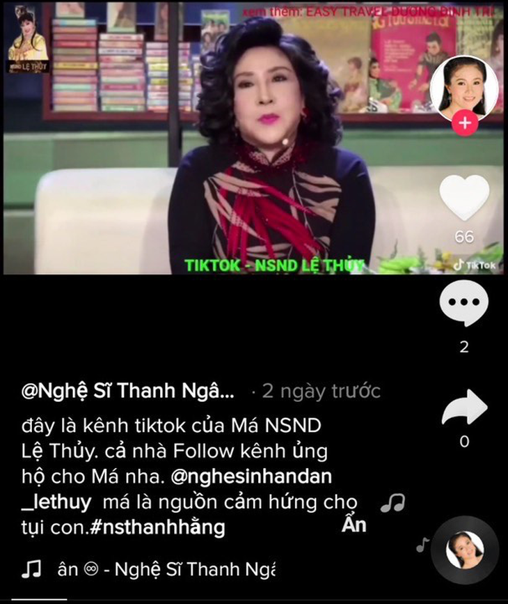 Nghệ sĩ đau đầu vì bị giả mạo tài khoản TikTok - Ảnh 2.