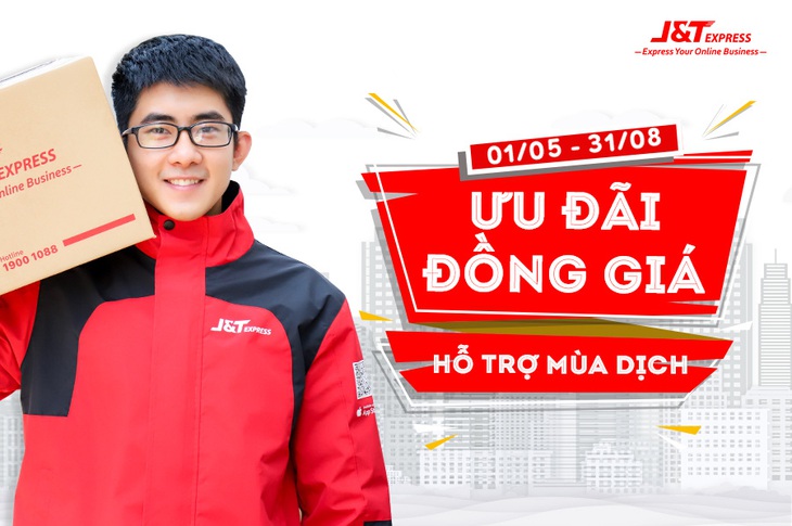 Chuyển phát nhanh J&T Express đồng giá giao hàng chỉ từ 14.000đ - Ảnh 1.