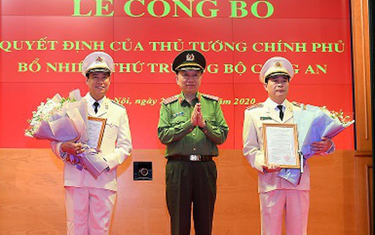 Bộ Công an có thêm 2 thứ trưởng