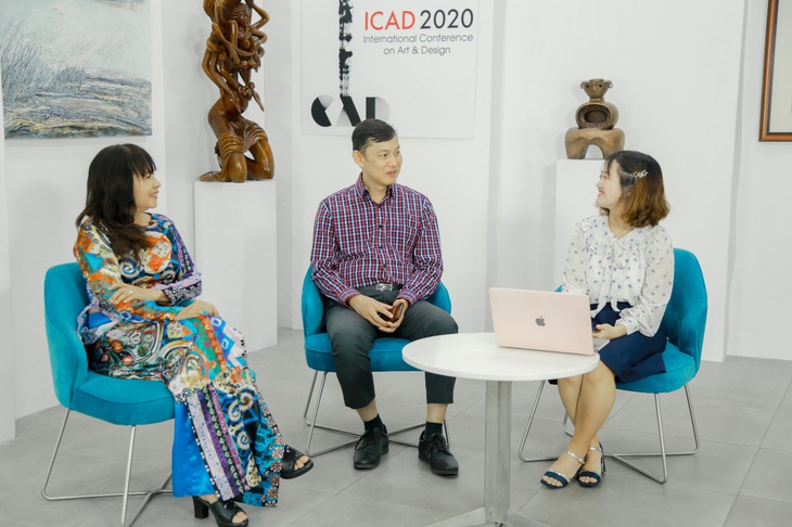 ĐH Văn Lang khai mạc Triển lãm thiết kế mỹ thuật quốc tế ICAD 2020 - Ảnh 3. ĐH Văn Lang khai mạc Triển lãm thiết kế mỹ thuật quốc tế ICAD 2020 - Ảnh 3.