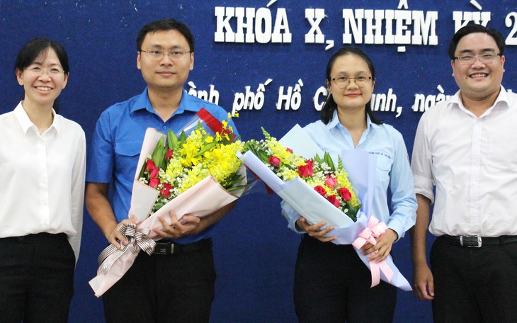 Thành đoàn TP.HCM có hai phó bí thư mới