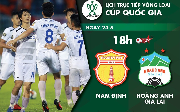 Lịch trực tiếp trận cầu đặc biệt Nam Định - Hoàng Anh Gia Lai