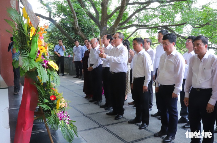 Khánh thành nhà trưng bày bổ sung và nhà bái đường quê hương Chủ tịch Hồ Chí Minh - Ảnh 1.