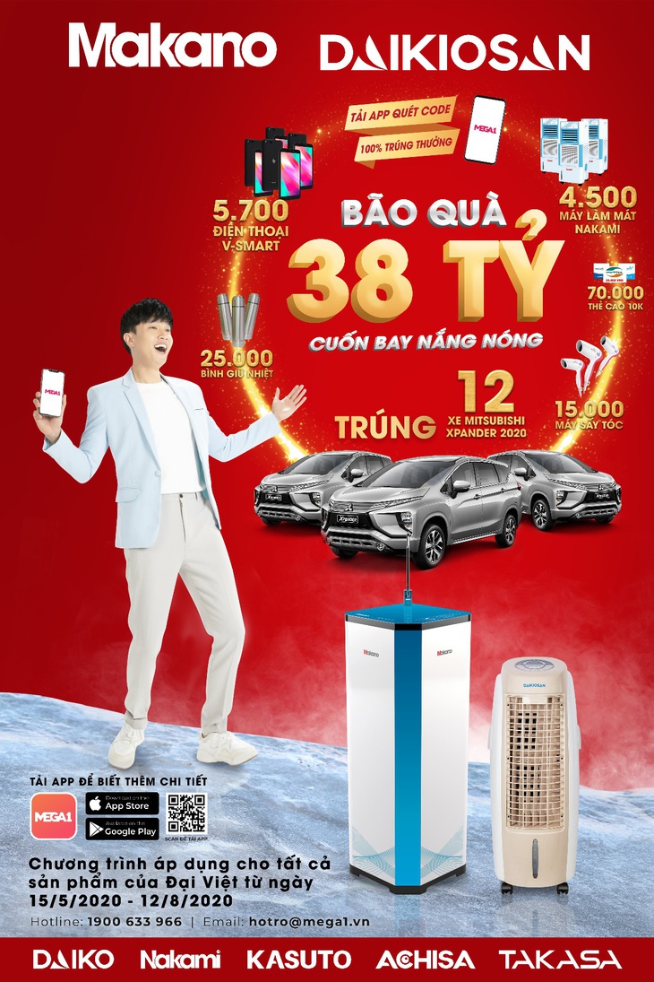 Daikiosan và Makano công bố người đầu tiên trúng ôtô Xpander Mitsubishi - Ảnh 2.