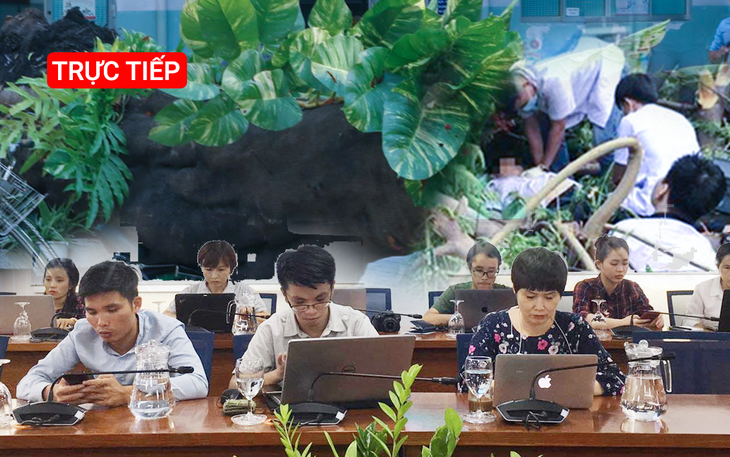 Trực tiếp: Họp báo vụ 