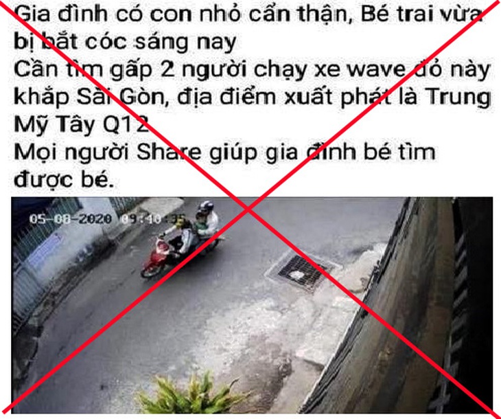 Gia đình bất hòa, chồng giữ con, vợ báo công an nghi bắt cóc - Ảnh 1.