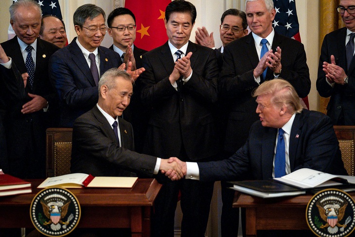 Tổng thống Trump nói đang trong thời kỳ khó khăn với Trung Quốc - Ảnh 1. Tổng thống Trump nói đang trong thời kỳ khó khăn với Trung Quốc - Ảnh 1.