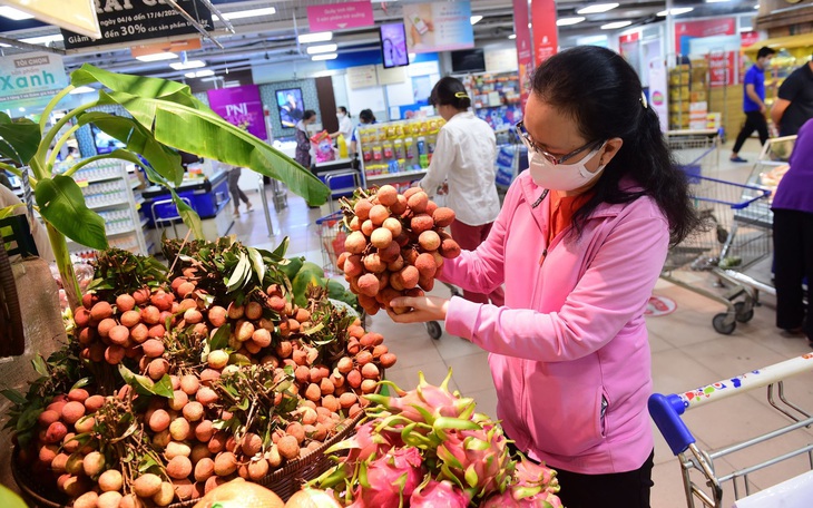 Saigon Co.op bán vải thiều qua ví MoMo, giá 19.600 đồng một ký