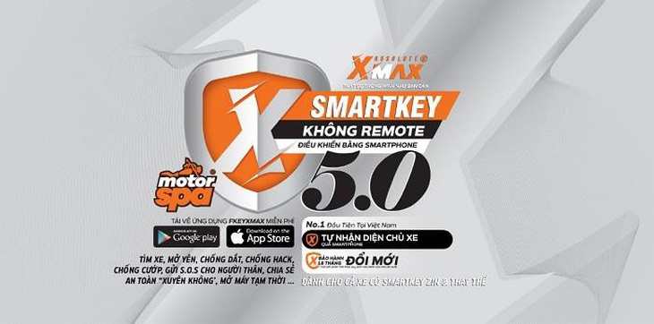 Motor Spa phát hành 1.000 Voucher giảm giá khi lắp bộ khóa Smartkey Xmax - Ảnh 2. Motor Spa phát hành 1.000 Voucher giảm giá khi lắp bộ khóa Smartkey Xmax - Ảnh 2.