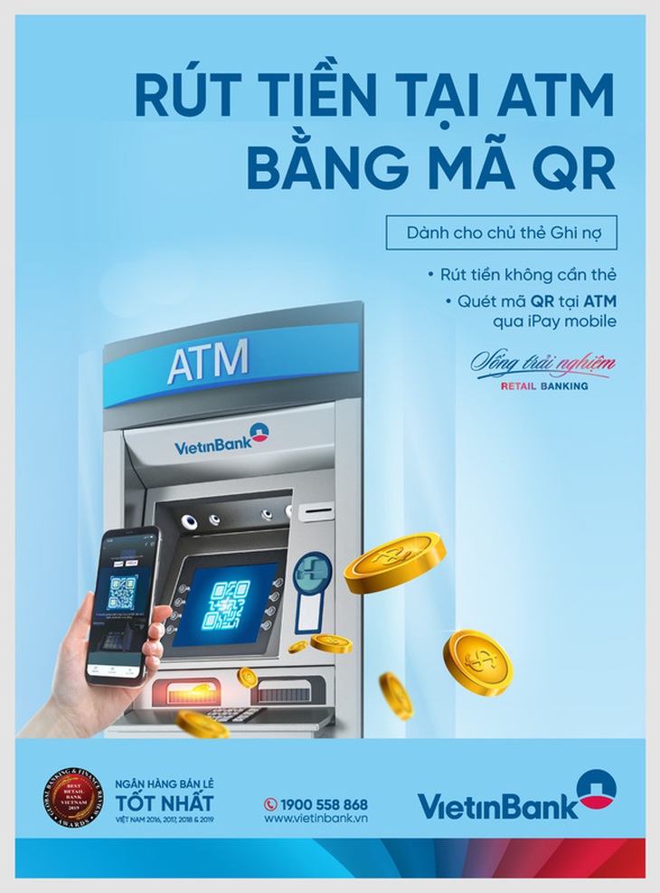 Rút tiền tại ATM, đâu cần đến thẻ - Ảnh 2. Rút tiền tại ATM, đâu cần đến thẻ - Ảnh 2.