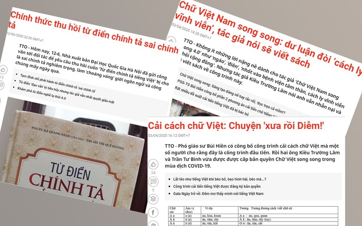 Từ điển chính tả sai chính tả: Đã đến lúc cần có luật tiếng Việt? - Ảnh 1.