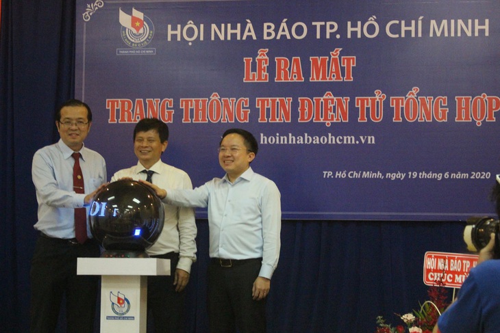 Hội Nhà báo TP.HCM ra mắt trang thông tin điện tử riêng - Ảnh 1.