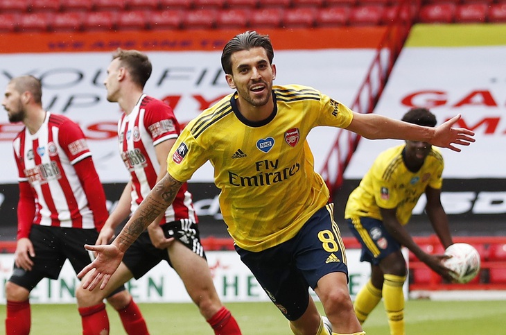 Thắng nghẹt thở Sheffield United ở phút bù giờ, Arsenal vào bán kết Cúp FA - Ảnh 3.