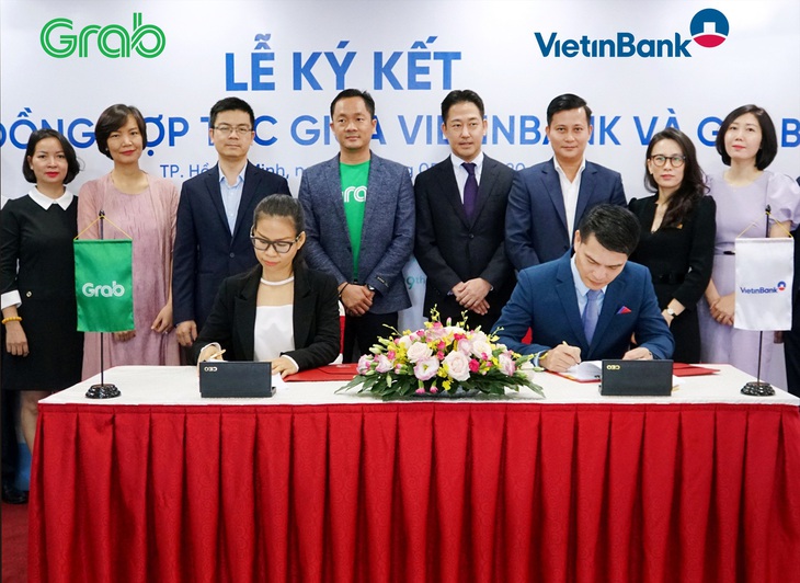 VietinBank và Grab hợp tác chiến lược lĩnh vực công nghệ, tài chính - Ảnh 1.