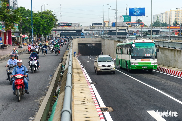 TP.HCM thông xe nhánh N2 hầm chui An Sương để giảm ùn tắc cửa ngõ Tây Bắc - Ảnh 4.