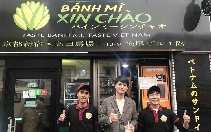 Bánh mì Xin chào của người Việt nổi danh trên nhiều kênh báo chí hàng đầu Nhật Bản