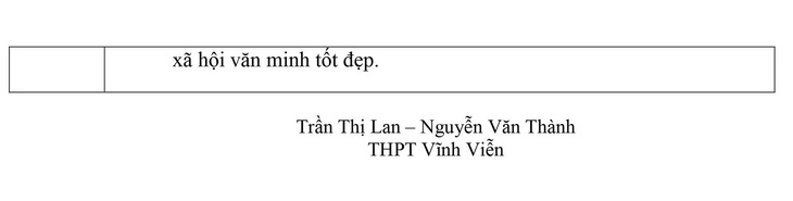 Gợi ý bài làm môn văn thi lớp 10 Hà Nội - Ảnh 4.