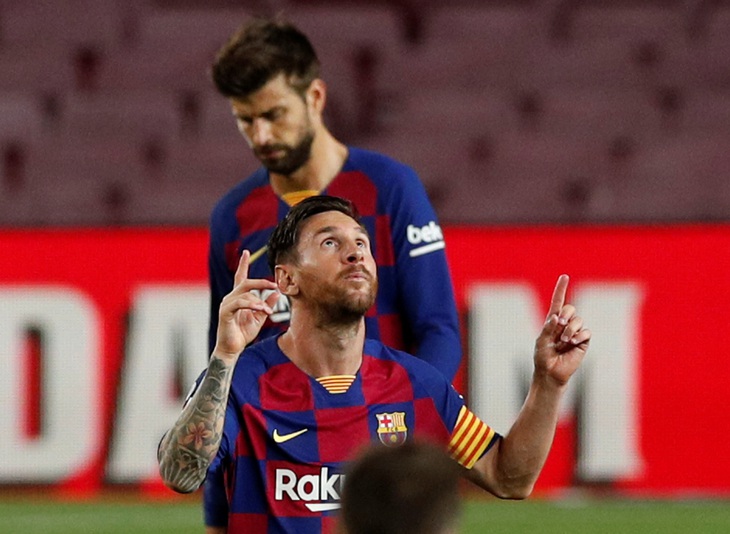 La Liga hạ màn, Messi đoạt cú đúp danh hiệu - Ảnh 1.