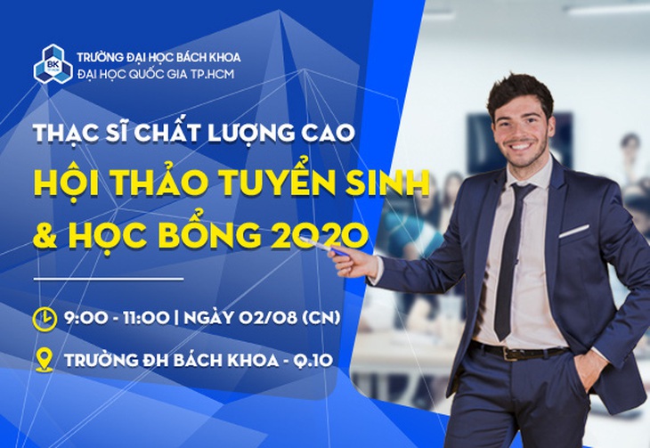 Trường ĐH Bách Khoa công bố học bổng thạc sĩ chất lượng cao 2020 - Ảnh 1.