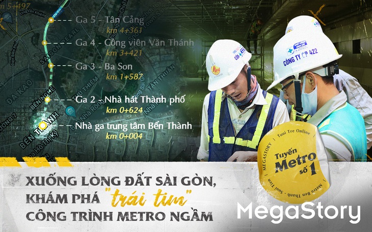 Xuống lòng đất Sài Gòn, khám phá 