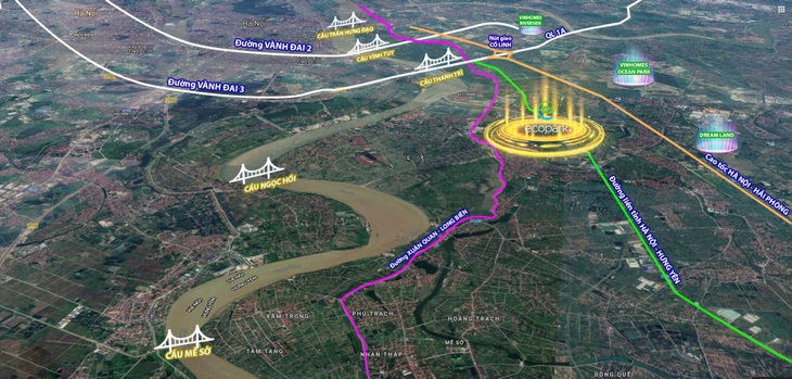Hà Nội xây loạt cầu vượt sông Hồng, đánh thức tiềm năng khu Đông - Ảnh 2.