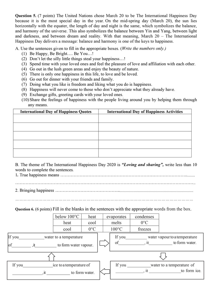 Công bố đáp án và đề khảo sát tuyển sinh lớp 6 Trường THPT chuyên Trần Đại Nghĩa - Ảnh 4.