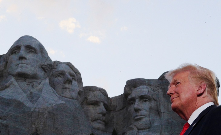 Ông Trump công kích cách mạng văn hóa cánh tả khi phát biểu trên núi Rushmore - Ảnh 1.