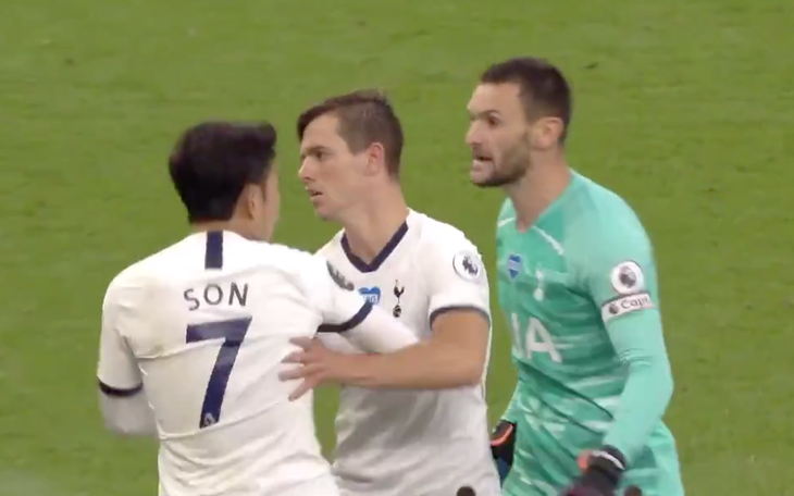 Son Heung Min, Hugo Lloris suýt 