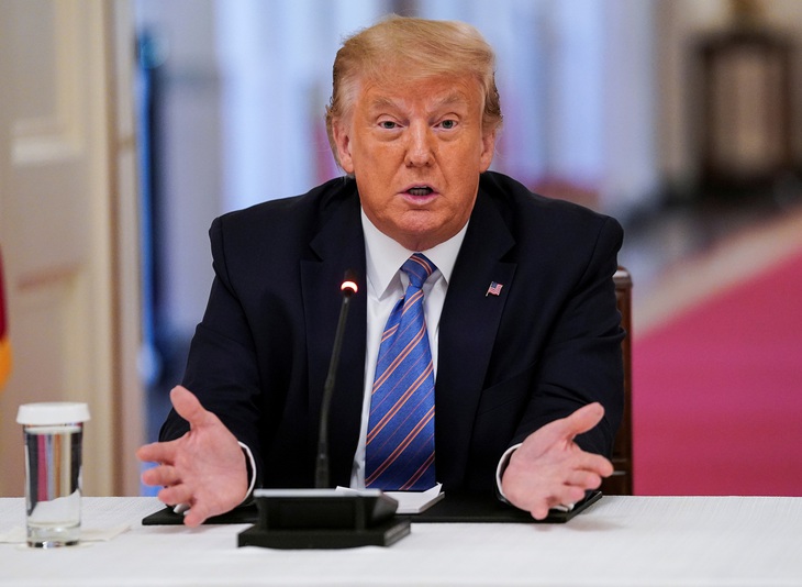 Tổng thống Trump: Đức, Thụy Điển, Đan Mạch vẫn mở trường học có sao đâu! - Ảnh 1.