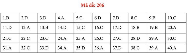 Đề và bài giải môn vật lý kỳ thi tốt nghiệp THPT 2020 - Ảnh 10.