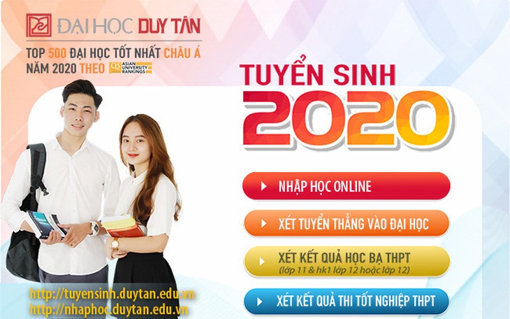 Ra mắt tiện ích nhập học Online cùng nhiều voucher học bổng có giá trị