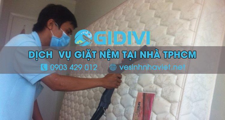GIDIVI - Đơn vị giặt nệm TP.HCM uy tín, chất lượng - Ảnh 1. GIDIVI - Đơn vị giặt nệm TP.HCM uy tín, chất lượng - Ảnh 1.