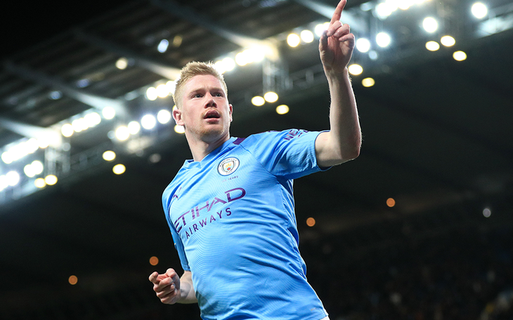 De Bruyne hay nhất Premier League 2019-2020